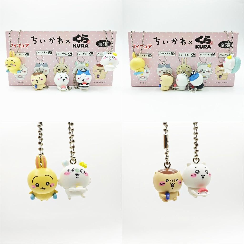 Pvc Chiikawa Action Figure Model Backpack Pendant Cartoon Toy Kids Cute Gift