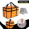 Insulated Food Delivery Bag Lightweight Pizza Warmer Camping Travel Shopping blue