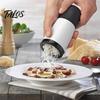 Vegetable Grater for Pizza Cheese with Two Interchangeable Stainless Steel Blades, Handheld Manual Food Blades Grater, Kitchen Shredder Tool