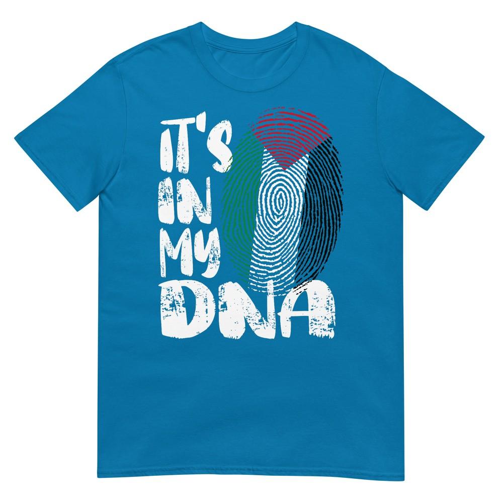 Palestine Flag Its In My Dna Palestinian Fingerprint Flag Tshirt