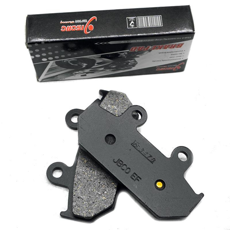 For SUZUKI AN400SA Burgman Skywave 400 Type S ABS 2009-2019 AN400ZA Skywave 400 AN Motorcycle Front Rear Brake Disc Pads Kit