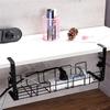 Sturdy Metal Cable Management Tray Space Saving Desk Wire Organizer  Office