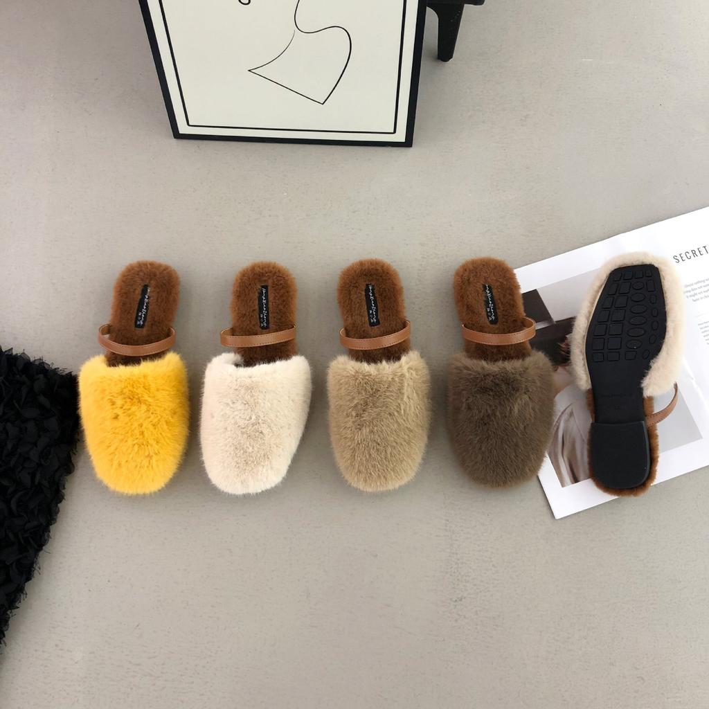 2025 Autumn and Winter New Round Head with Thick Middle Heel Shallow Mouth Versatile OL Fashion Commuter Work Women's Shoes