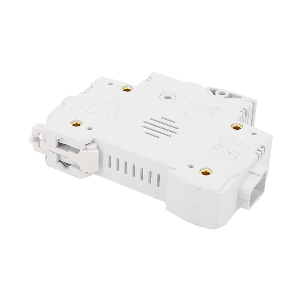 DC Fuse Holder 1P 32A DIN Rail Mounted Flame Retardant PV Fuses Base with 20A 10x38mm Fuse 1000VDC