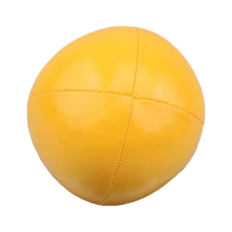 High-Grade PU Leather Juggling Ball 5.5CM - Thickened Sandbag for Outdoor Performance & Clown Acts