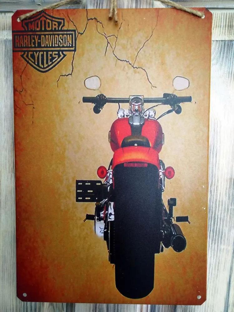 Harley Davidson Wall Art Poster Moto Decor