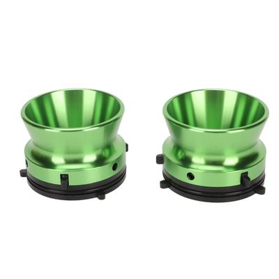1 Pair 10 Inch Opener Polished Aluminum NAB Hub Adapters Universal Loading Device for Studer ReVox