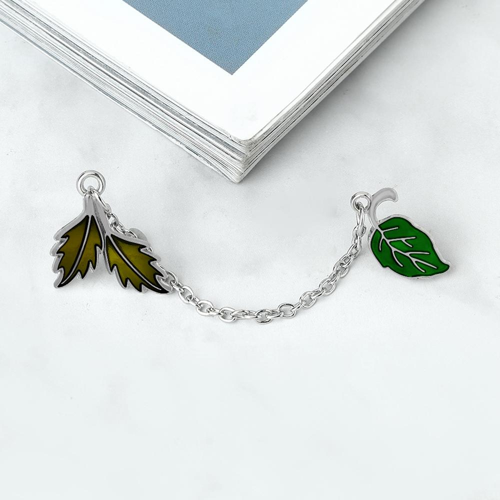 

Cartoon Potted Plants Series Enamel Pins Creative Cactus Aloe Brooches with Chain Decorative Clothing Badge Gift for Plant Lover