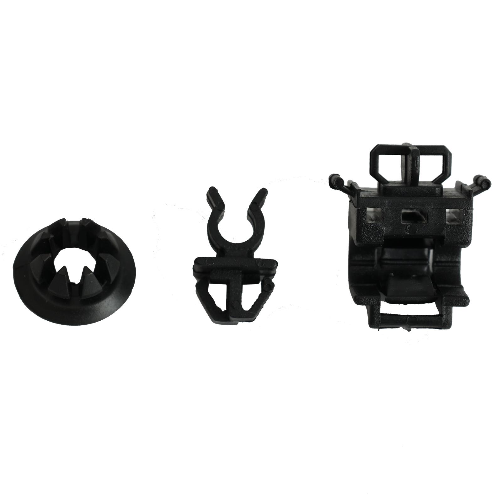 

3 шт. Держатель упора капота Открыватель Фиксатор Втулка Зажимы 90601-S84-A01 90602-S84-A01 Для Honda Accord Odyssey Pilot Fit RB1 Зажимы-втулки чёрный