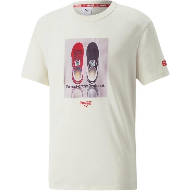 PUMA X Coca Cola Relaxed Tee White Men s 536159-97 M