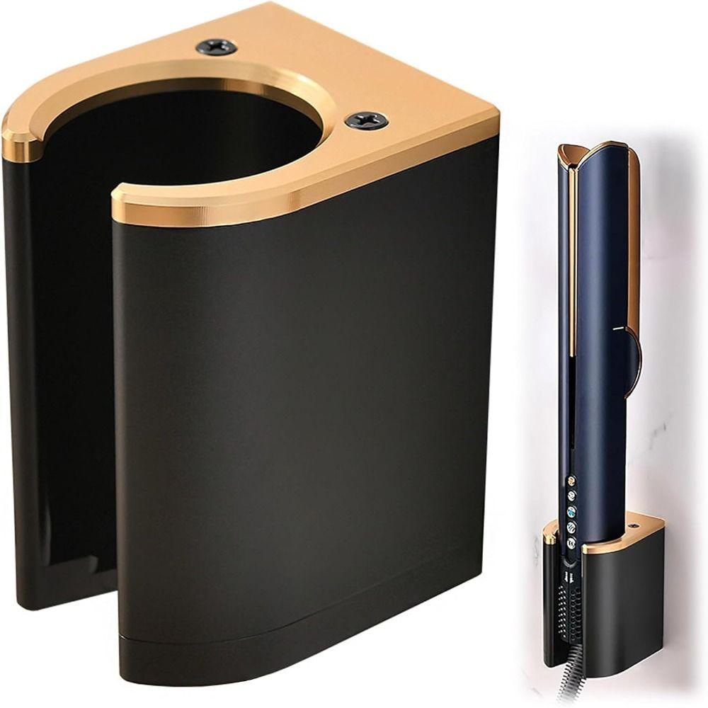 Multi-Functional Curling Iron Straightener Organizer Metal Storage Rack for Dyson Bathroom