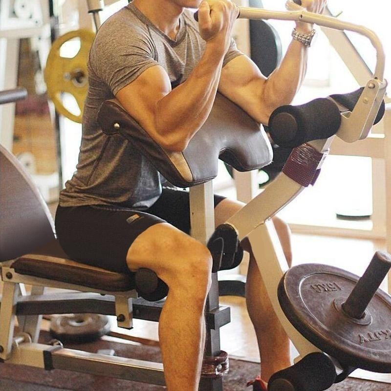 Mens Fitness Tees Outdoor Sport Running Short Sleeves Solid Color Shirt Tights Bodybuilding Tops Men T-shirt
