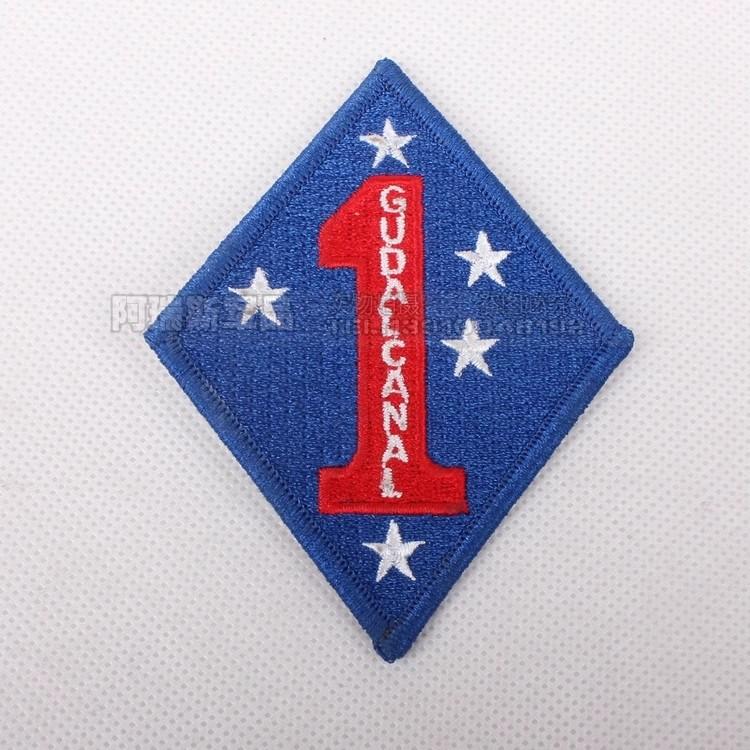 

Нарукавная повязка дивизии морской пехоты Второй мировой войны, вышитый значок, нарукавная повязка, глазное яблоко