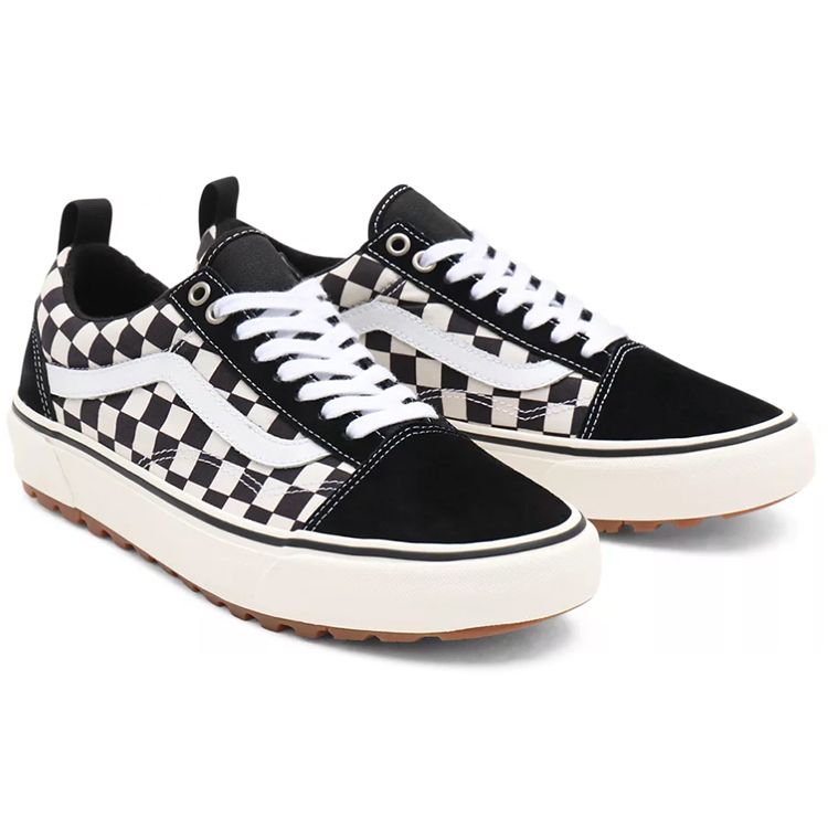 Vans Sneakers Unisex Old Skool MTE-1 a Scacchiera Nero Bianco VN0A5I12A04