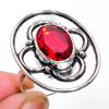 Mozambique Garnet Gemstone Handmade 925 Sterling Silver Jewelry Ring Size 9.5