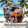Custom Name Personalized Anime Print Umbrella, Auto Open Close, 8‑Rib Sturdy Frame, Commute Camping Hiking Use, Birthday Gift