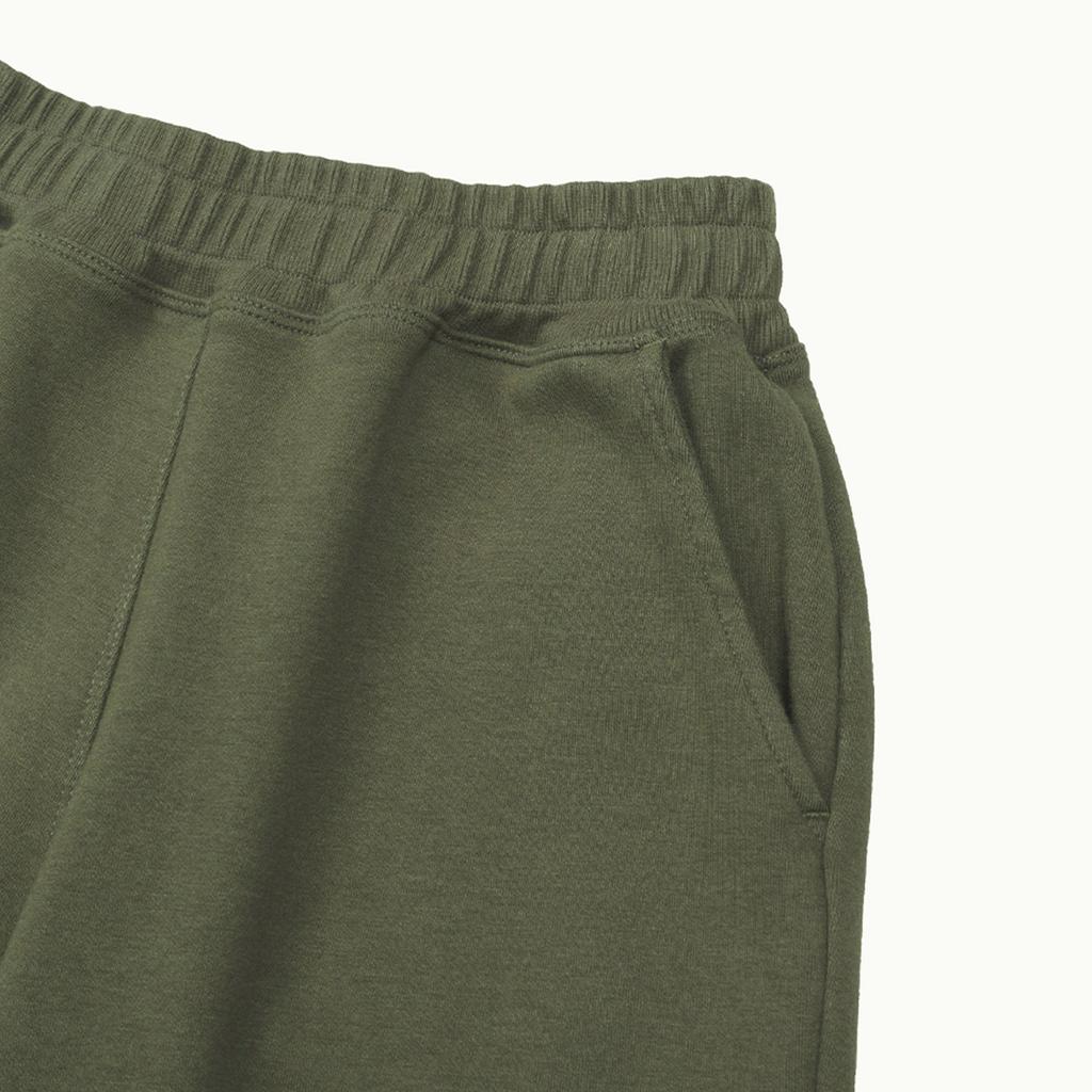 CHIQUITA Sweat Shorts (Cotton) Khaki 242501Skh