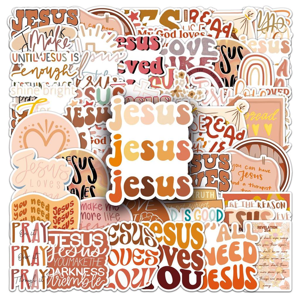 50 JD English Graffiti Stickers Personalized Decorative Decorative Water Cup Mobile Phone Case Computer Stickers