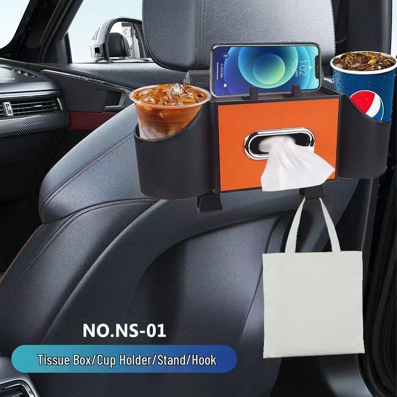 Multifunctional Car Storage Hook & Tissue Box Holder