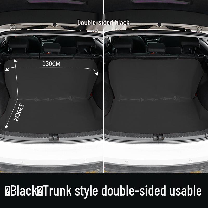 Pet-Proof Car Seat & Trunk Mat - Dirt, Hair, Urine & Stain Resistant with Thick Coating