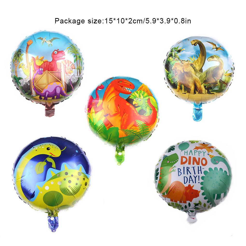 Birthday Balloons Dinosaur Themed House Balloon Room Decorations Kit Atmosphere Arrangement Lovely Photo Props Baby Shower Party