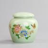 Small capacity ceramic storage sealed jar Pu erh black tea green tea portable tea storage bottle
