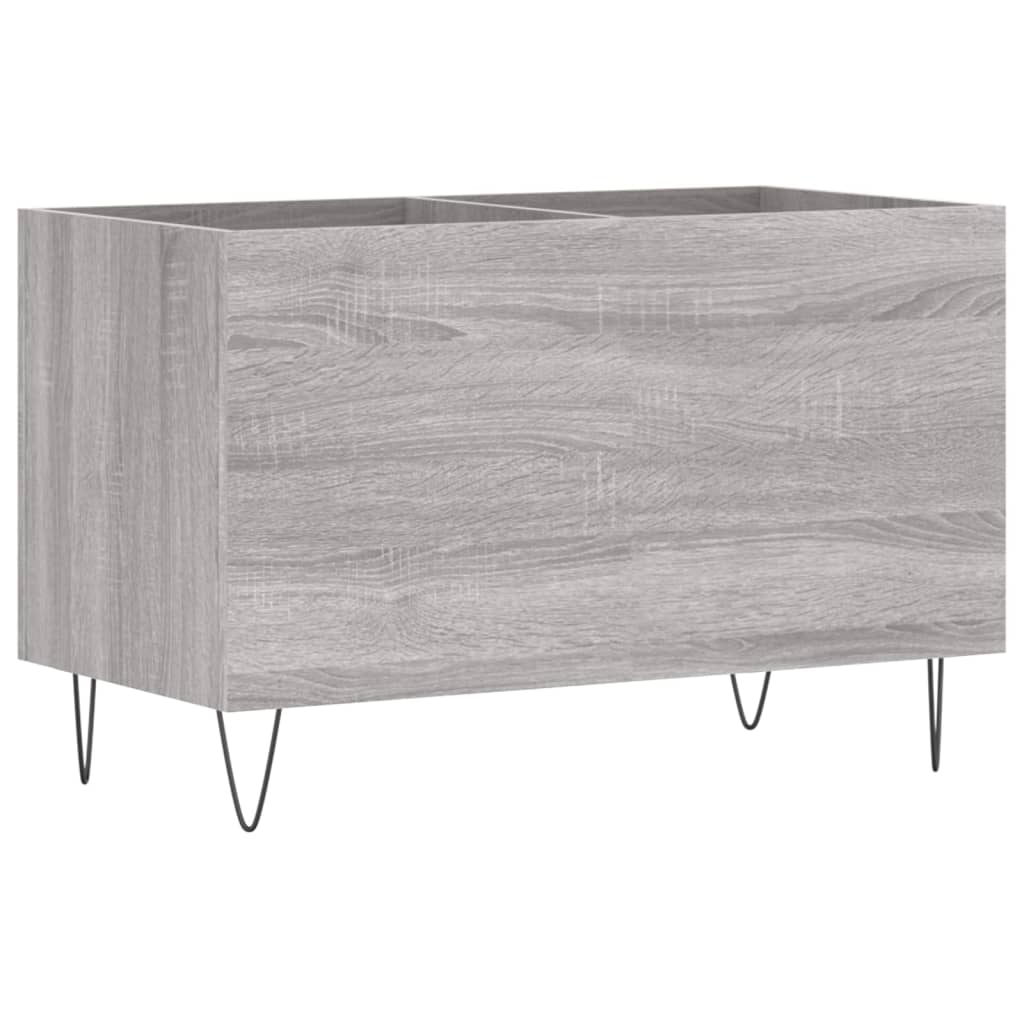 Record Cabinet Gray Sonoma 74.5 x 38 x 48 cm Engineered Wood