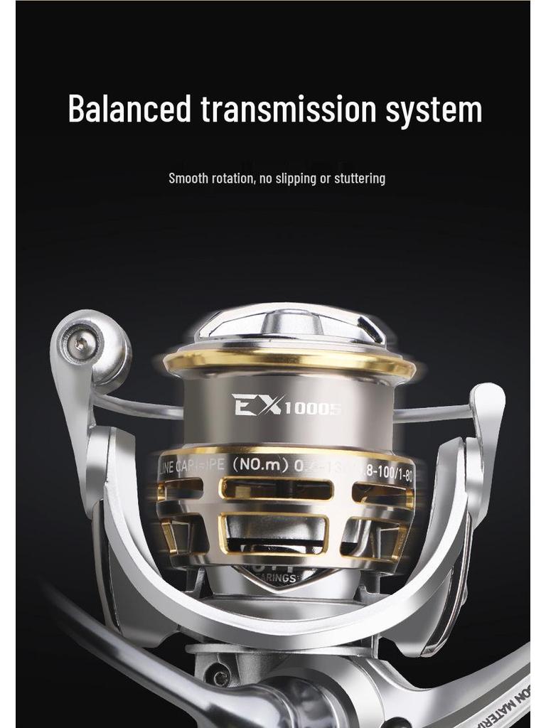 Ultra-light 132g Spin Reel with Slanted Shallow Spool for Versatile Long Casts and Micro Lure Fishing