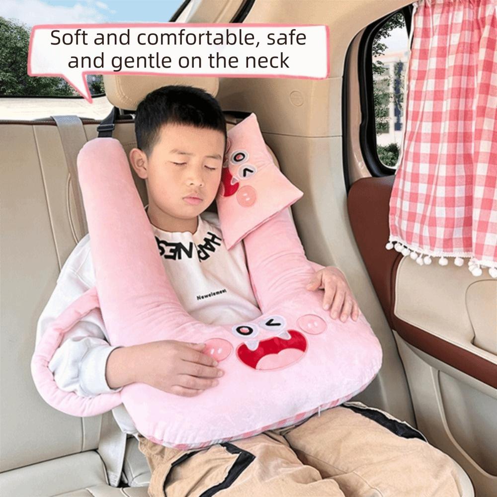 K Shape / U Shape Car Seat Cushion Comfortable Seat Belt Cover Kids Car Pillow For Kids Children