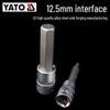 YATO Hex Socket Set: Long Hex Electric Wrench & Screwdriver Attachments
