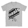 Unisex T-Shirt Oasis Hipster Cotton Tee Shirt Short Sleeve Rock Band Printed T Shirts O Neck Tops Plus Size Top Clothing