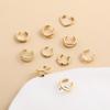 Ear Bone Clips Are Very Simple, C-shaped Letters Without Ear Piercings, Ear Clips 10-piece Set, Yiwu Jewelry.
