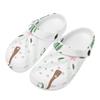 Adult Unisex Pattern Printed EVA Clogs Breathable Lightweight Slip On Casual Shoes Soft Sole Summer Sandals Leisure Wear