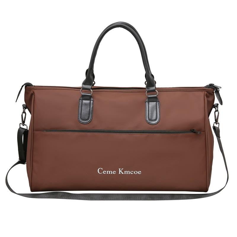 Dry and wet separation sports fitness bag men's and women's outdoor trend leisure messenger bag simple large capacity short-distance travel bag