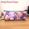 Kpop Demon Hunters Pen Case Large Capacity Pu Storage Bag For Students And Office Use
