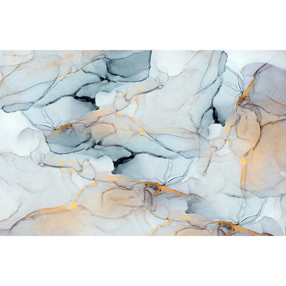 Blue Marble Wallpaper Modern Stylish Marble Murals Bedroom Home Decor