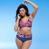 Split Swimsuit, Sexy Printed Bikini Set Plus Size Swimsuit Two-piece Women's Swimsuit