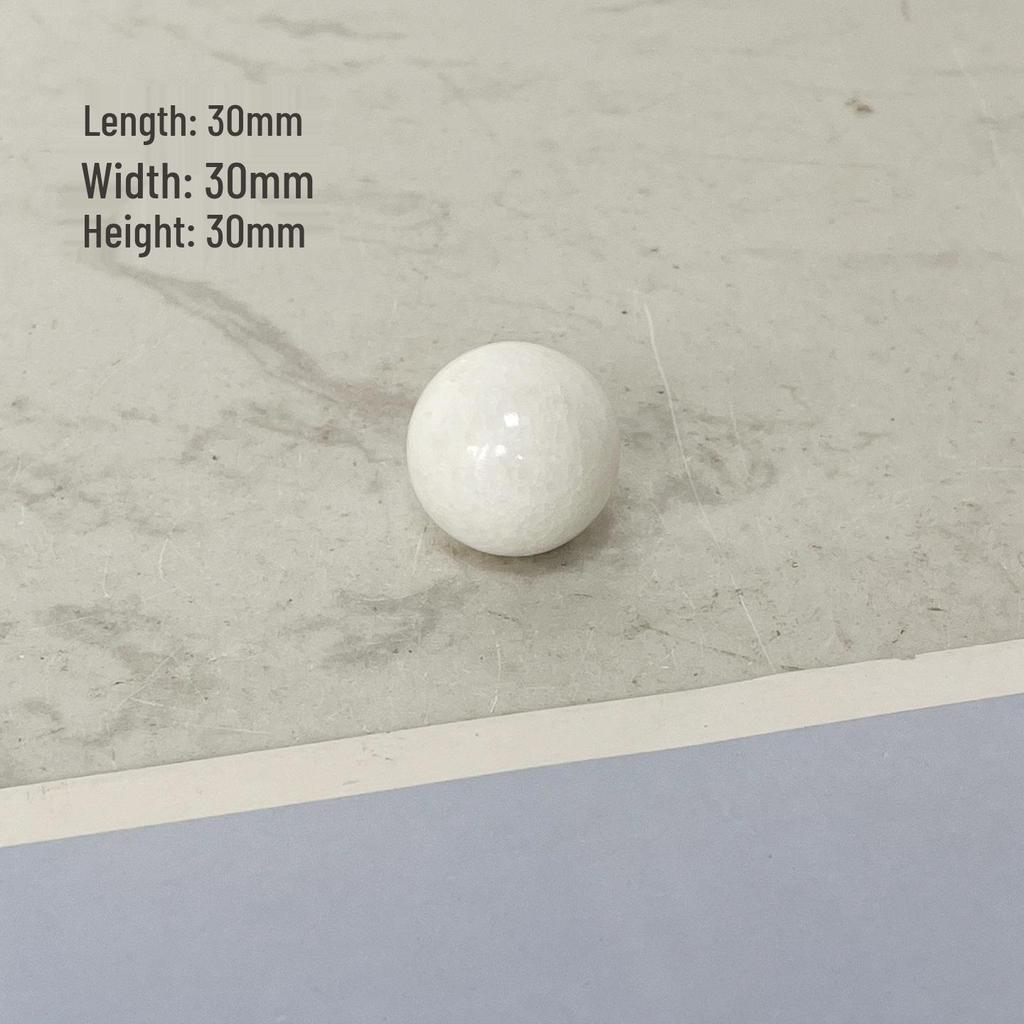 Marble Round Ball Ornament - Minimalist Home Decor for Living Room, Coffee Table, Bedroom, and Entrance