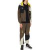 Li Ning Color Block Loose Jacket Men Jackets Brown Black AJDQ373-1