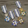 Order of the Bavarian Crowns Medals Lapel Pin Militarys Medals Pin Badge Prussia Crowns Crosses Medals Decorative Brooch