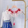 Yunjian Collar Decorative Hanfu Tassels Pearls False Collar Detachable Collar
