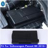 Plastic Car Engine Battery Electrode Waterproof Dustproof Decor Cover For Volkswagen Passat B8 2016 -  Interior Accessories