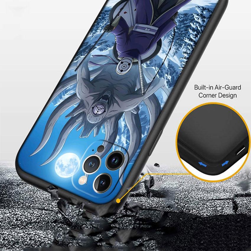 LO75 NARUTO Uchiha Obito Soft Shell Phone Case for Samsung Galaxy S20 S21 S22 Ultra FE + Plus A21S A22 A24 A25 A26 A30 A30S A31