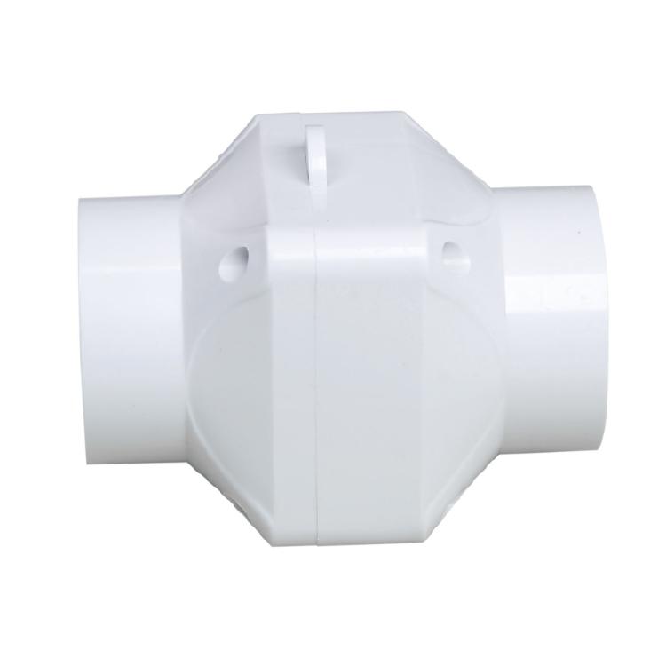 75mm PVC Ventilator Pijpleiding Afzuigventilator Inbouw Luchtblazers voor Keuken Badkamer Fabriek
