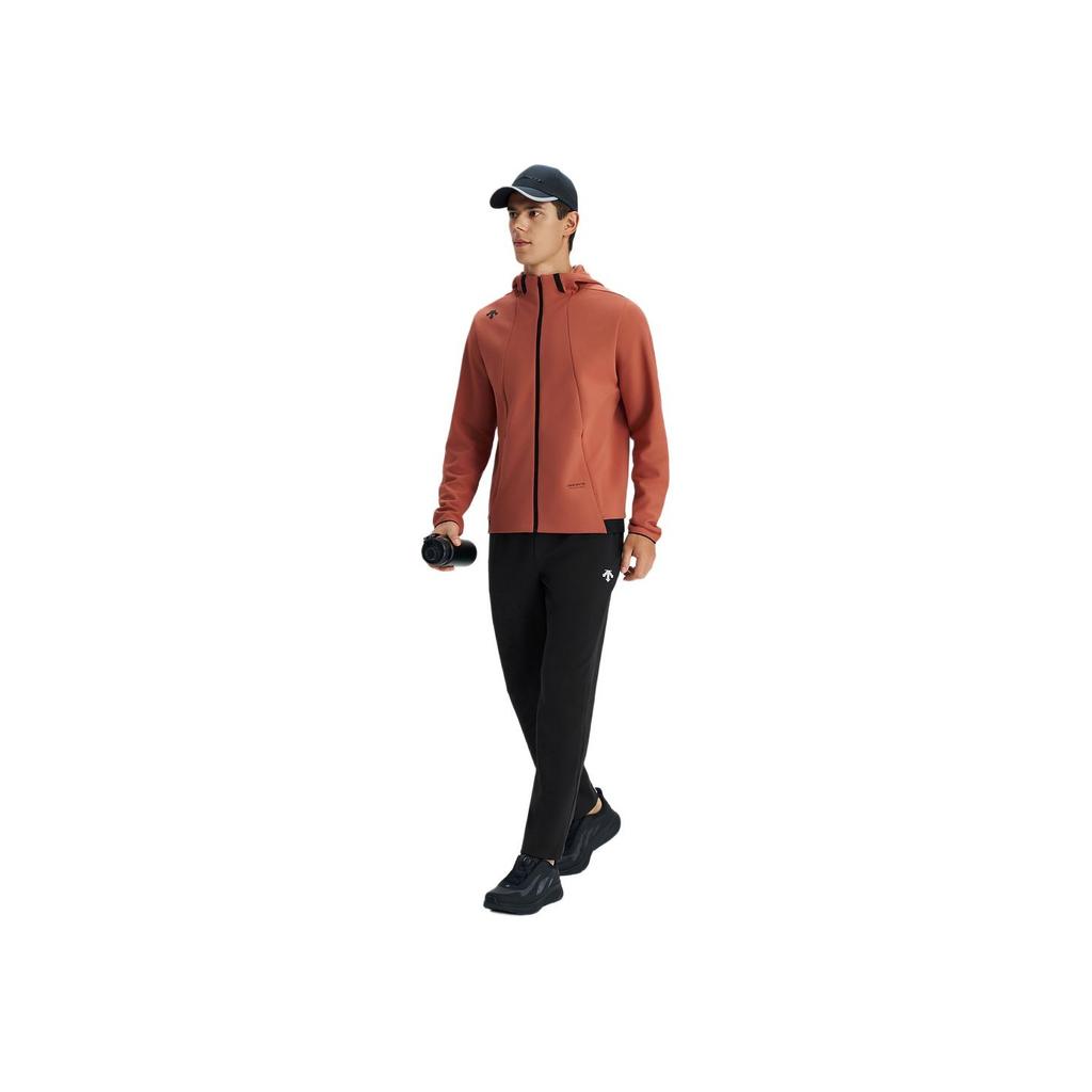 DESCENTE Running Series Comfortable Soft Versatile Simple Quick-Dry Casual Pants Men Bottoms Black D5131RFP41