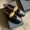 Fashion Spring Summer Flat Casual Single Shoes European American Comfortable Round Toe Mary Jane Ballet Shoe Shallow Mouth Mother Shoes