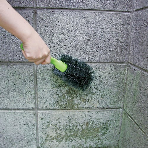 Azuma Brush, Large Corner Cleaning Hard Brush, 9cm Wide X 25cm Long, Scrubs Away Stubborn Mud, AZ655