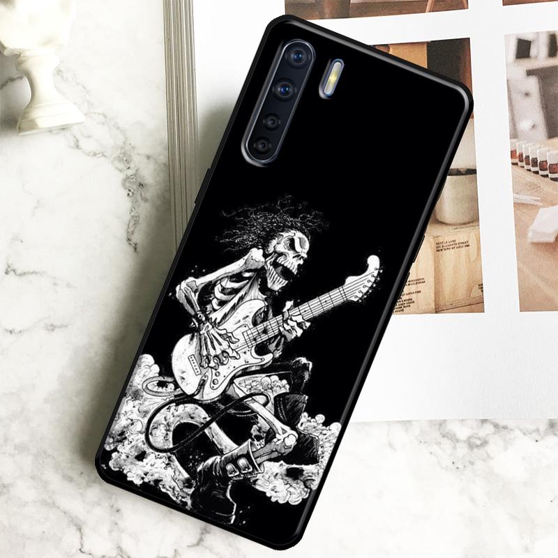 Musical Instrument Drum Case For Oppo A18 A38 A58 A78 A98 A40 A60 A80 A16 A76 A96 A15 A17 A77 A74 A94 A54 A57S Cover