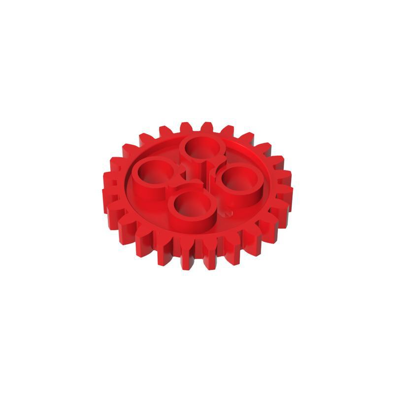 10 Stück 3648 24505 Zahnrad 24 Zähne 2. Version Achsloch Bausteine Spielzeug Für Technische MOC Gebäude Steine Kompatibel High-Tech