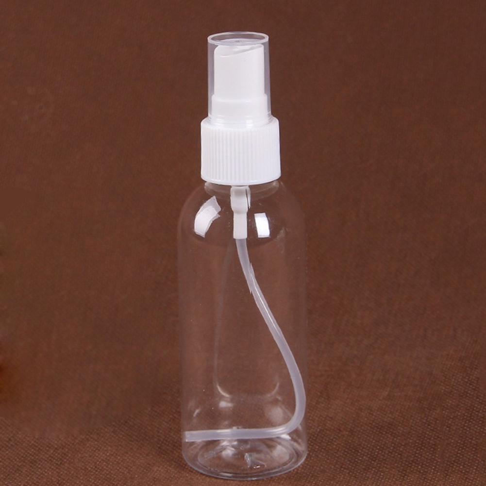 Portable Cosmetic Spray Atomizer Transparent Sample Plastic Travel